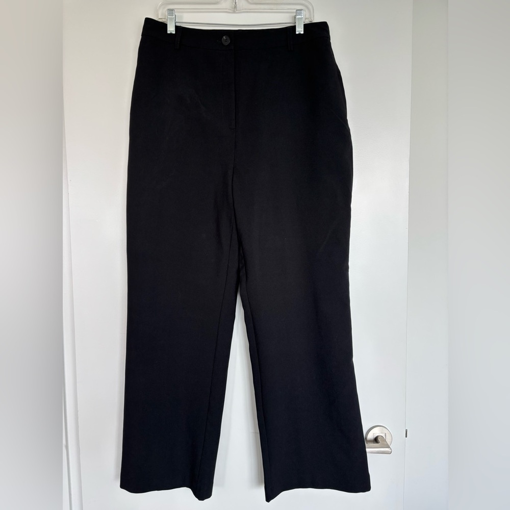 Topshop 15.5” Waist Classic Women’'s Dress Pants, Black, Size 10.